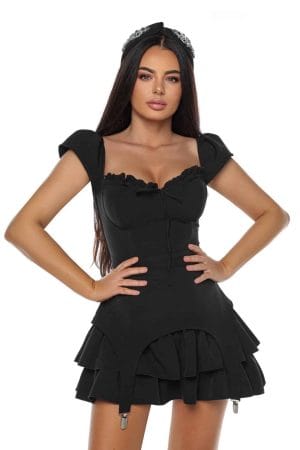 Rochie sexy cu portjartier