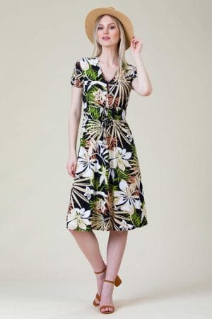 Rochie imprimata Dalia