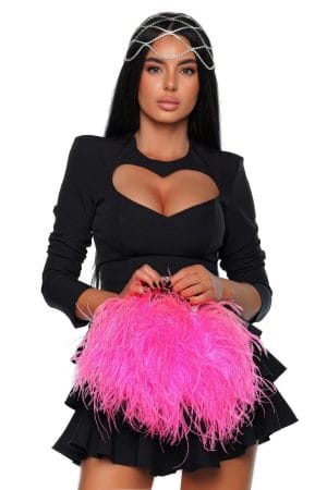 Rochie cu inima si volane