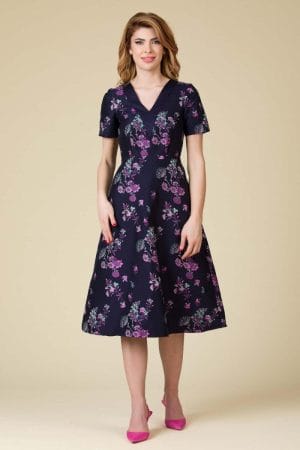 Rochie brocart Magda