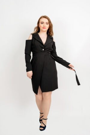 Rochie petrecuta de ocazie neagra petrecuta Kirra - Moze