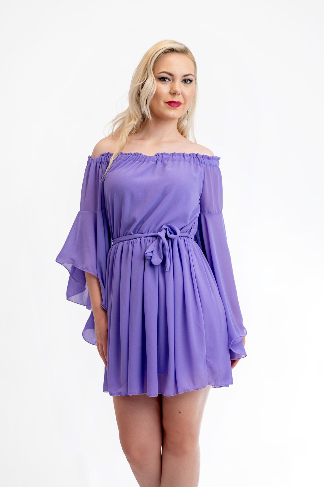 Rochie Evora Mov - imagine 2