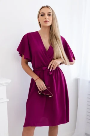 Rochie cu decolteu petrecut si c...