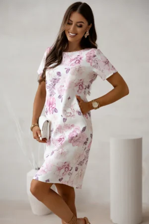 Rochie eleganta cu imprimeu flor...