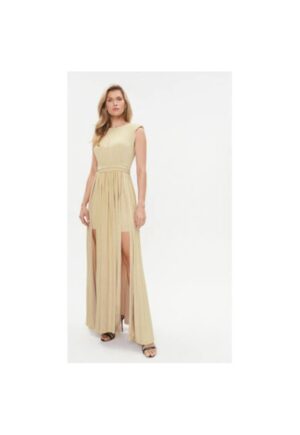 Rochie dama -  303585815 - Poliester - Auriu