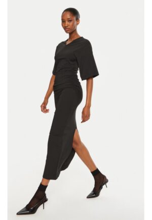 Rochie dama -  304750090 - Poliester - XS INTL - Negru