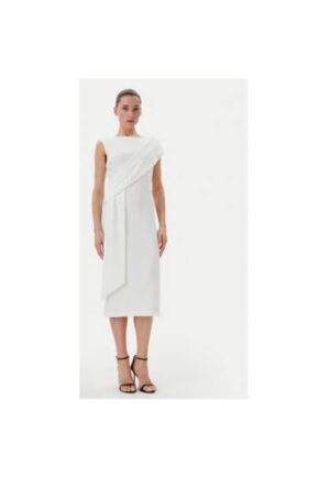 Rochie dama  CFC0019923002 - Poliester - Alb