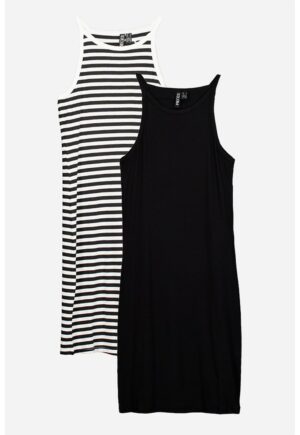 Set de rochii scurte cambrate - 2 piese