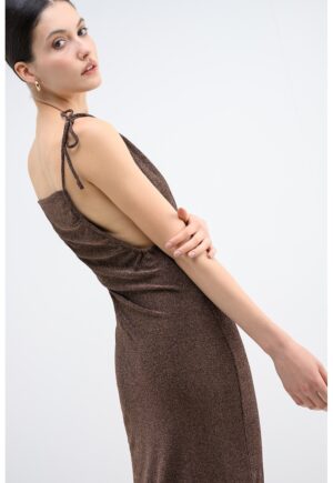 Rochie midi stralucitoare