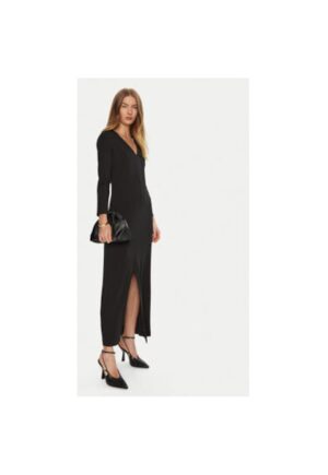 Rochie dama -  304876967 - Viscoza/Poliamida - Negru