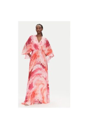 Rochie dama  53-3410 - Poliester - Roz