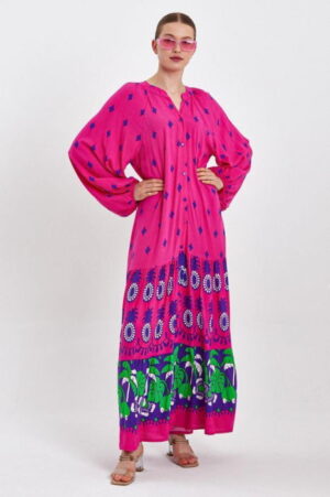 Rochie camasa cu imprimeu