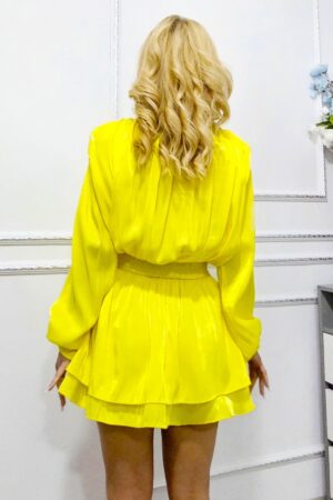 cu insertii metalice Lurex si volane