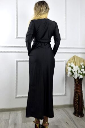 cu detaliu metalic in talie