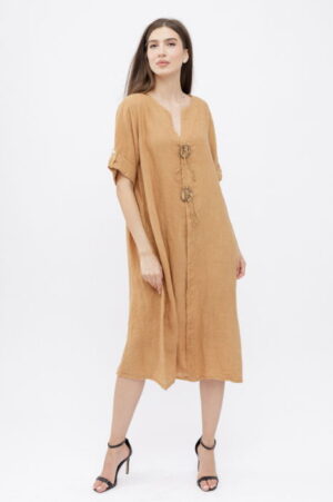 Rochie oversize din in