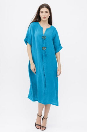 Rochie oversize din in
