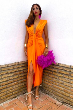 Rochie satinata Ilaria