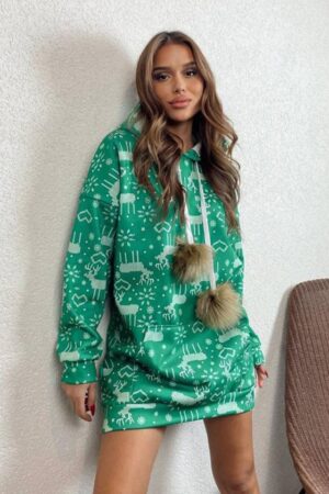 Rochie tip hanorac Ivona