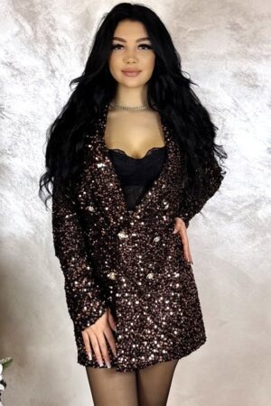 Sacou cambrat tip rochie Yvanna