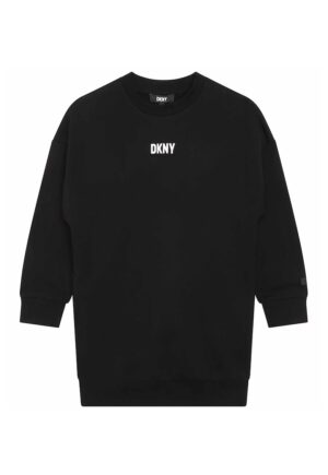 Rochie sport cu logo - Alb/Negru