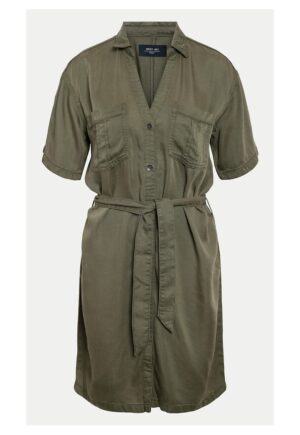 Camasa stil rochie dama  27033063 - Lyocell - Verde - Verde