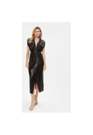 Rochie dama -  303586089 - Poliester - XS INTL - Negru