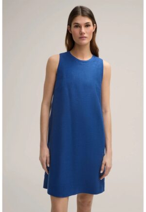 Rochie mini - fără mâneci - Albastru