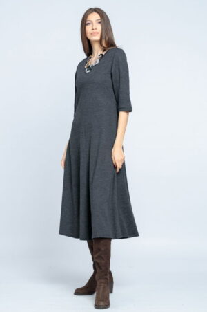 Rochie cambrata din lana