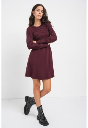 Rochie evazata Fia - Violet