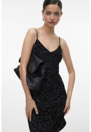 Rochie scurta cu paiete - Negru