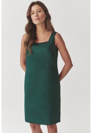 Rochie scurta Rokna 1 - Verde englez