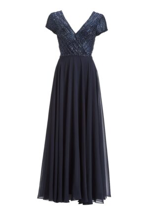 Rochie dama  5AJ002HK - Poliester - Bleumarin - Bleumarin