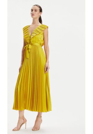 Rochie dama -  304080234 - Poliester - Galben - Galben