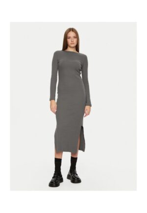 Rochie dama -  304576683 - Bumbac/Nylon - Gri - Gri