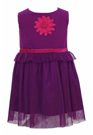 Rochie evazata - fara maneci Blakely - Violet tyrian