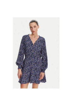 Rochie dama  PL953639 - Viscoza - Albastru