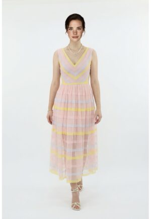 Rochie Enid - Roz pal