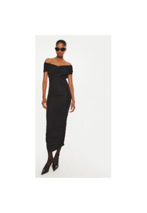 Rochie dama -  304749926 - Viscoza - Negru - Negru