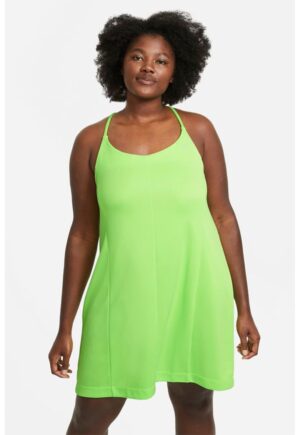 Rochie cu model incrucisat pe partea din spate Icon Clash - Verde lime