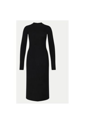 Rochie dama -  304549342 - Lana/Poliamida - Negru - Negru