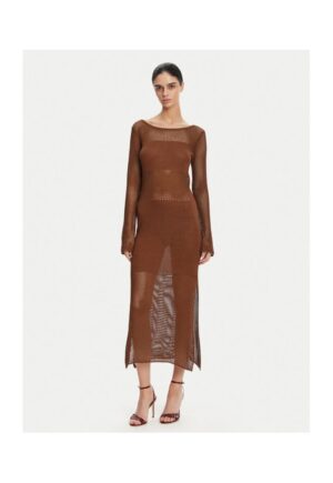 Rochie dama  FS25SD5004K514O7 - Viscoza/lurex - Maro - Maro
