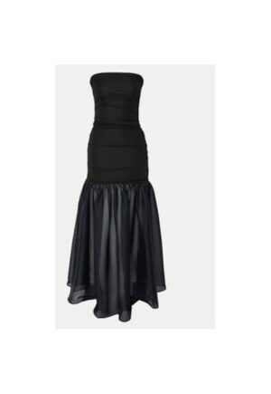 Rochie dama -  304549335 - Viscoza - Negru - Negru