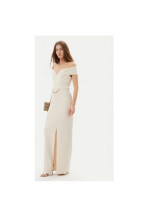 Rochie dama  CFC0123610003 - Poliester - Bej - Bej