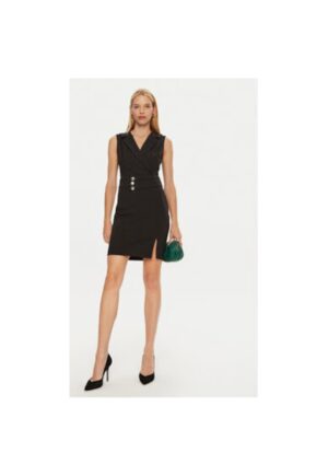 Rochie dama -  304787478 - Poliester/Viscoza - Negru - Negru