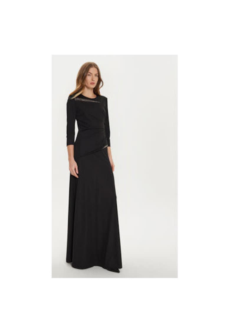Rochie dama - 304956157 - Poliester - Negru - Negru