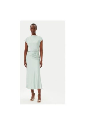 Rochie dama  AEAOJBA - Poliester - Verde - Verde