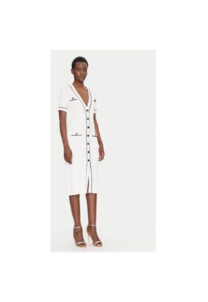 Rochie dama  100004 CANDELOTTO - Viscoza/Poliamida - Ecru - Ecru