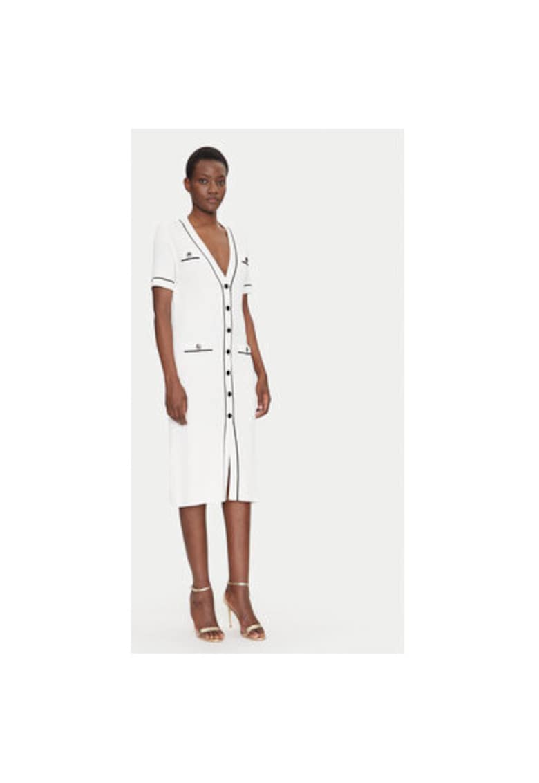 Rochie dama 100004 CANDELOTTO - Viscoza/Poliamida - Ecru - Ecru