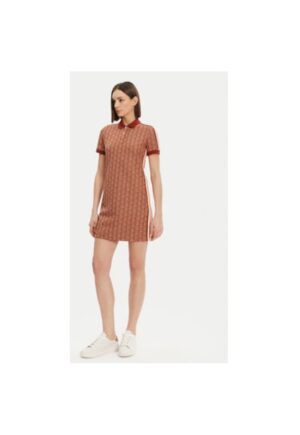 Rochie dama  EF2655 - Poliester/Bumbac - Maro