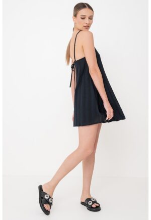 Rochie lejera de plaja Favorite - Negru